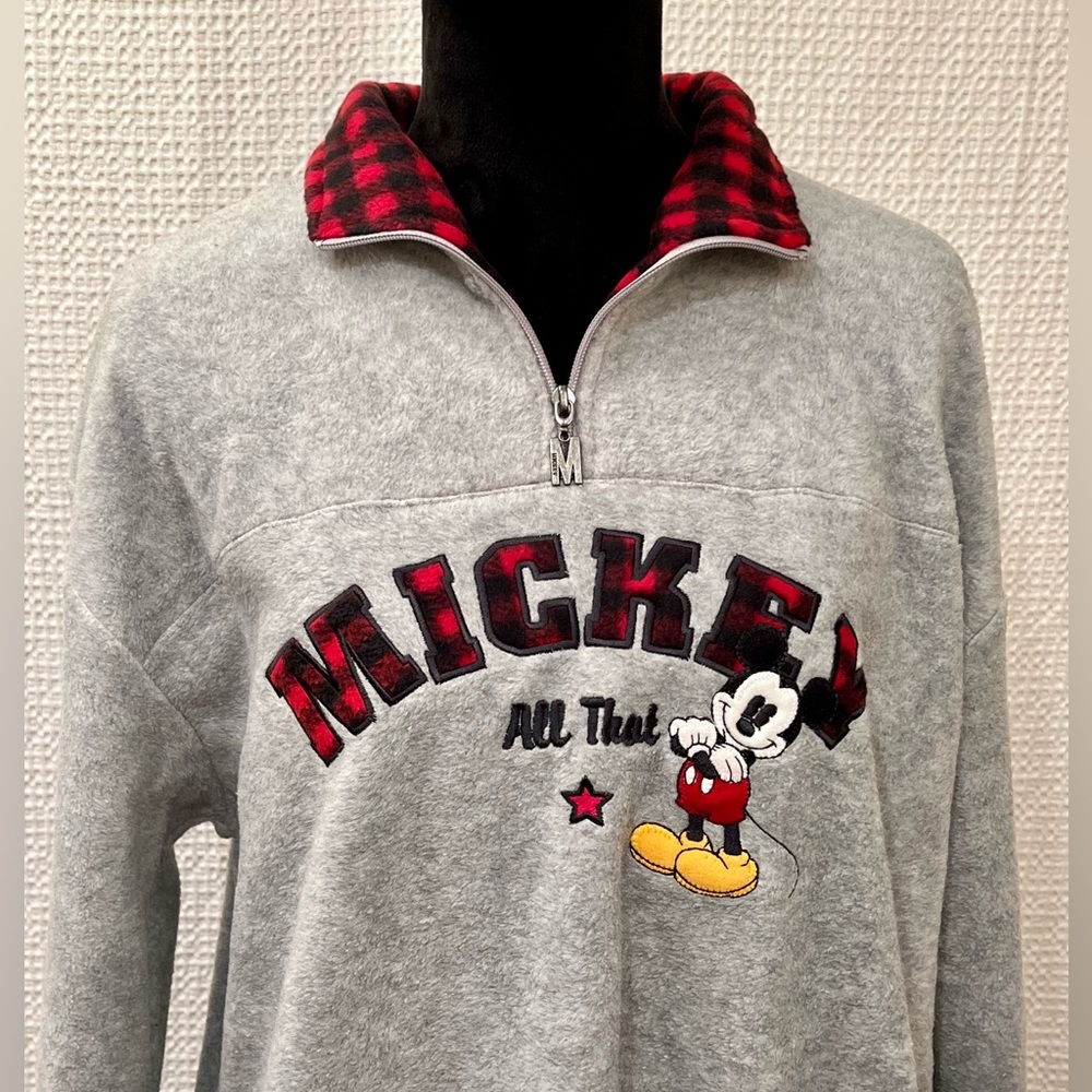 Disney Mickey Unlimited  Women's Gray Sweatshirt - Picture 5 of 5